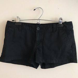 Black shorts